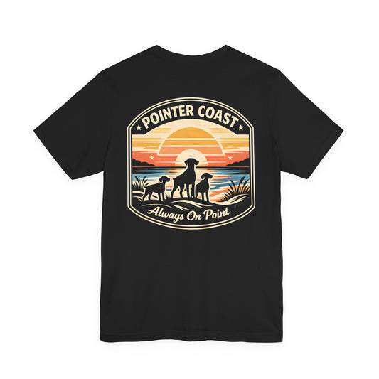 Pointer Coast | Sunset Pointers | Coastal Horizon Tee – Always On Point