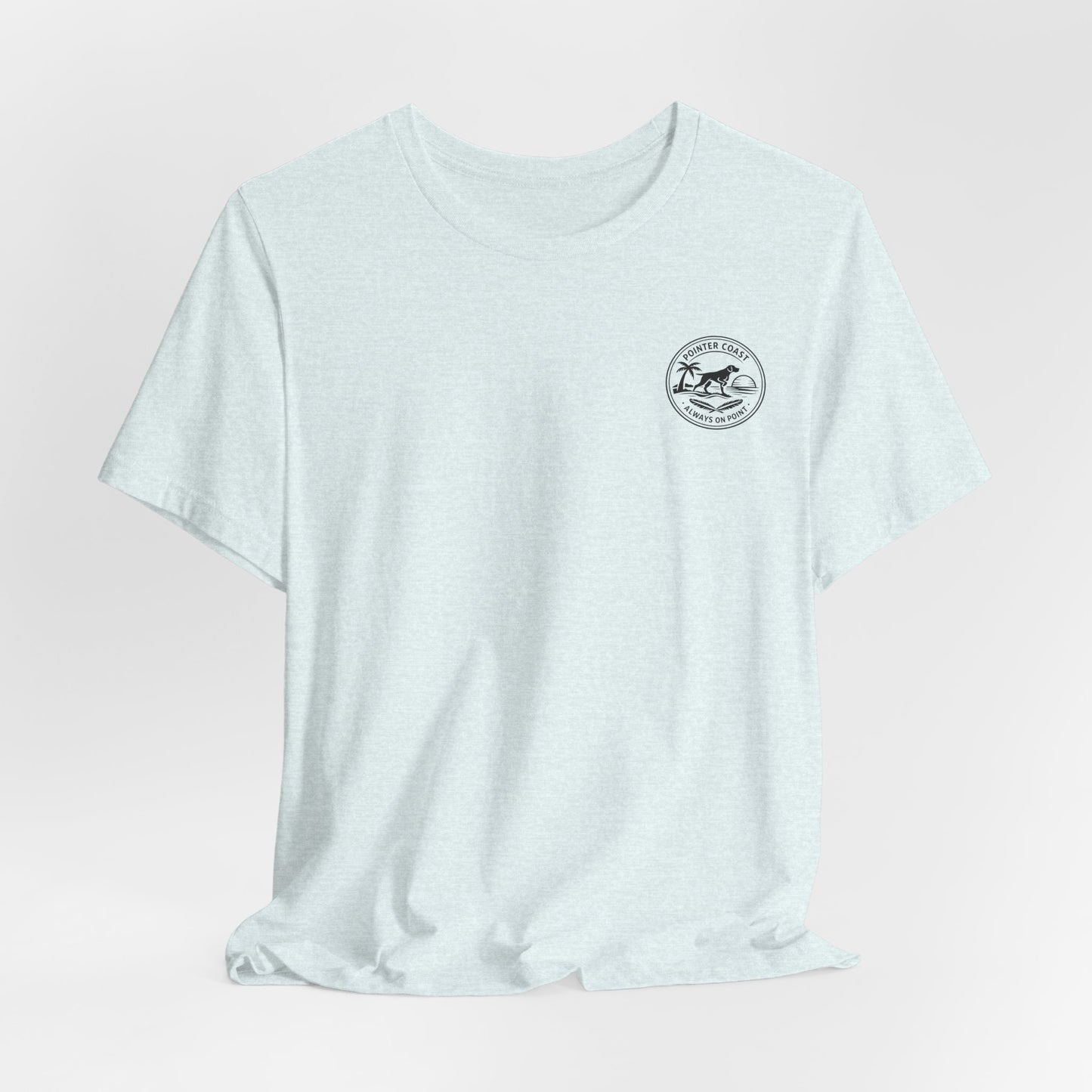 Pointer Coast – Always On Point | Gulf of America | Retro Beach Graphic T-Shirt