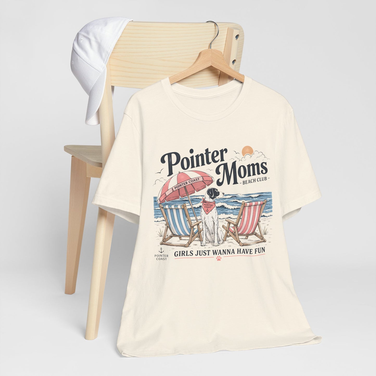 Pointer Moms Beach Club T-Shirt — "Girls Just Wanna Have Fun"