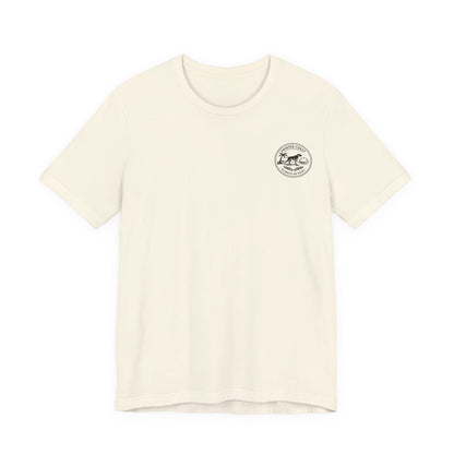 Born to Roam Pointer Coast Dog Shirt, Bella Canvas 3001, Beach Graphic Tee, Coastal Pet Lover Gift