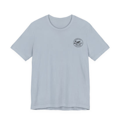 Pointer Dog Beach Graphic T-Shirt, Bella Canvas 3001, Funny Pet Lover Gift, Coastal Summer Tee