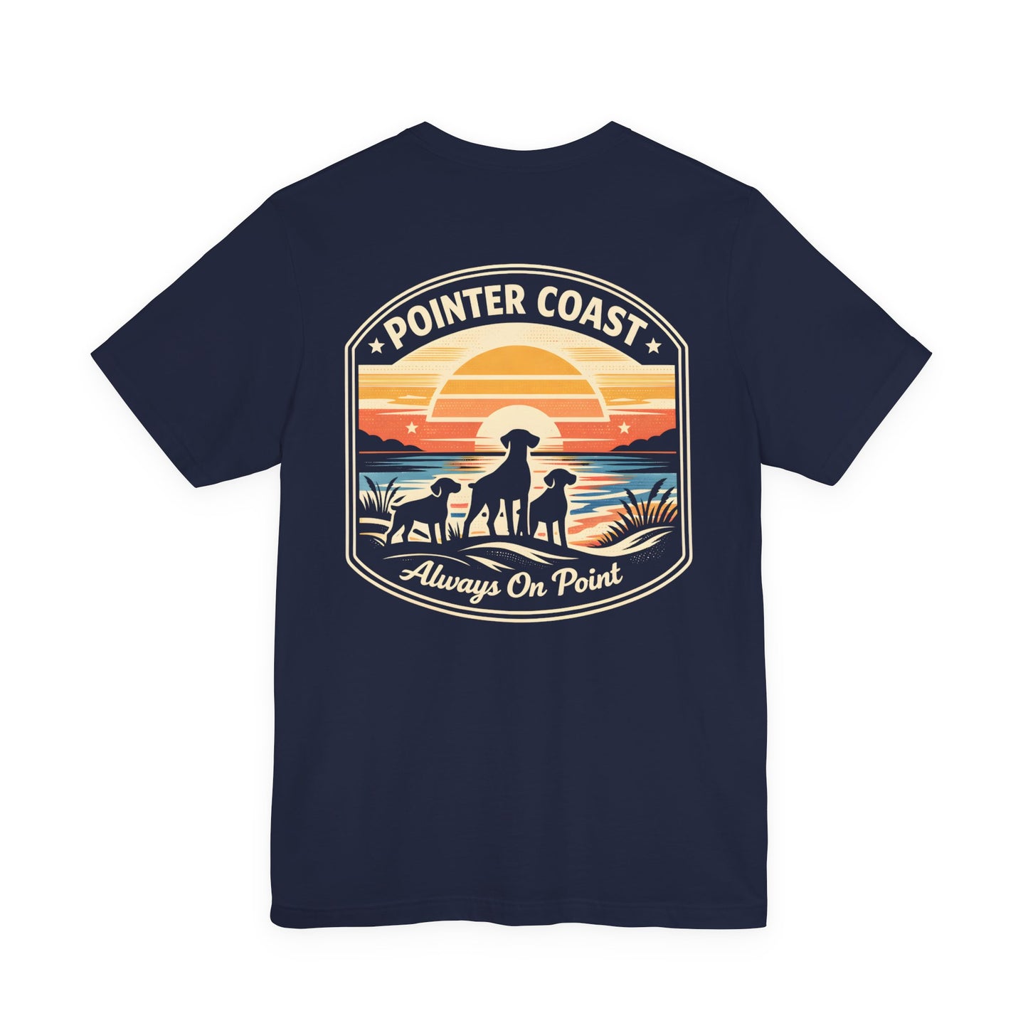 Pointer Coast | Sunset Pointers | Coastal Horizon Tee – Always On Point