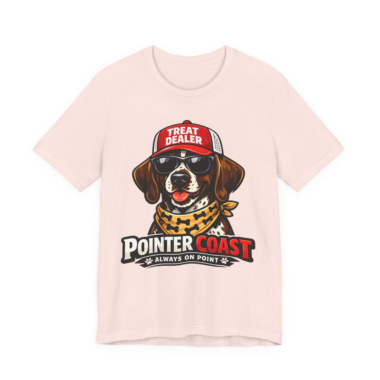 Treat Dealer Pointer Font – Cool German Shorthaired Pointer Graphic for Apparel