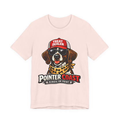 Treat Dealer Pointer Font – Cool German Shorthaired Pointer Graphic for Apparel