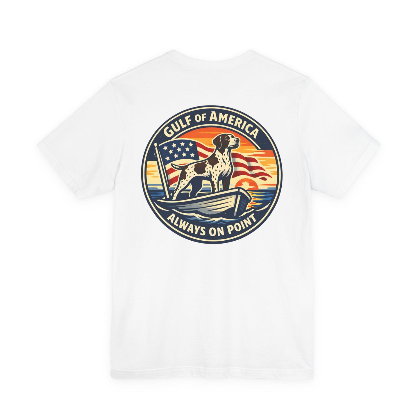 Pointer Coast | Gulf of America | Patriotic Boat GSP Tee – Always On Point