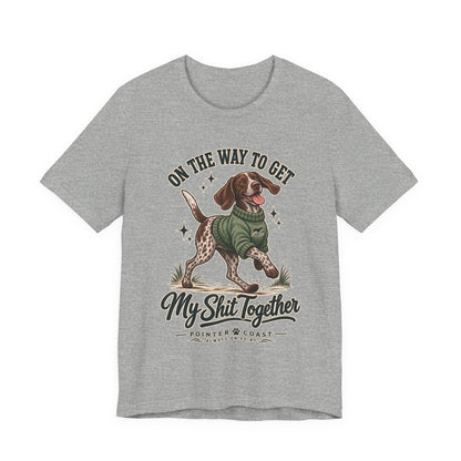 Funny Pointer Dog Graphic T Shirt, Bella Canvas 3001, Adult Humor, Dog Lover Gift