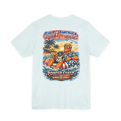 Pointer Coast – Always On Point | Gulf of America | Retro Beach Graphic T-Shirt