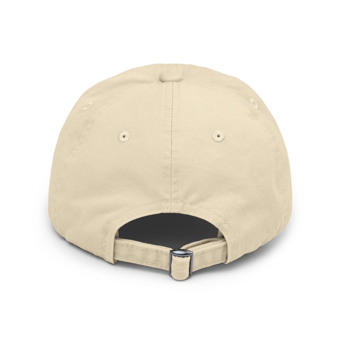 Distressed Baseball Cap – “Life Is Better with a Pointer” Pink Paw Graphic