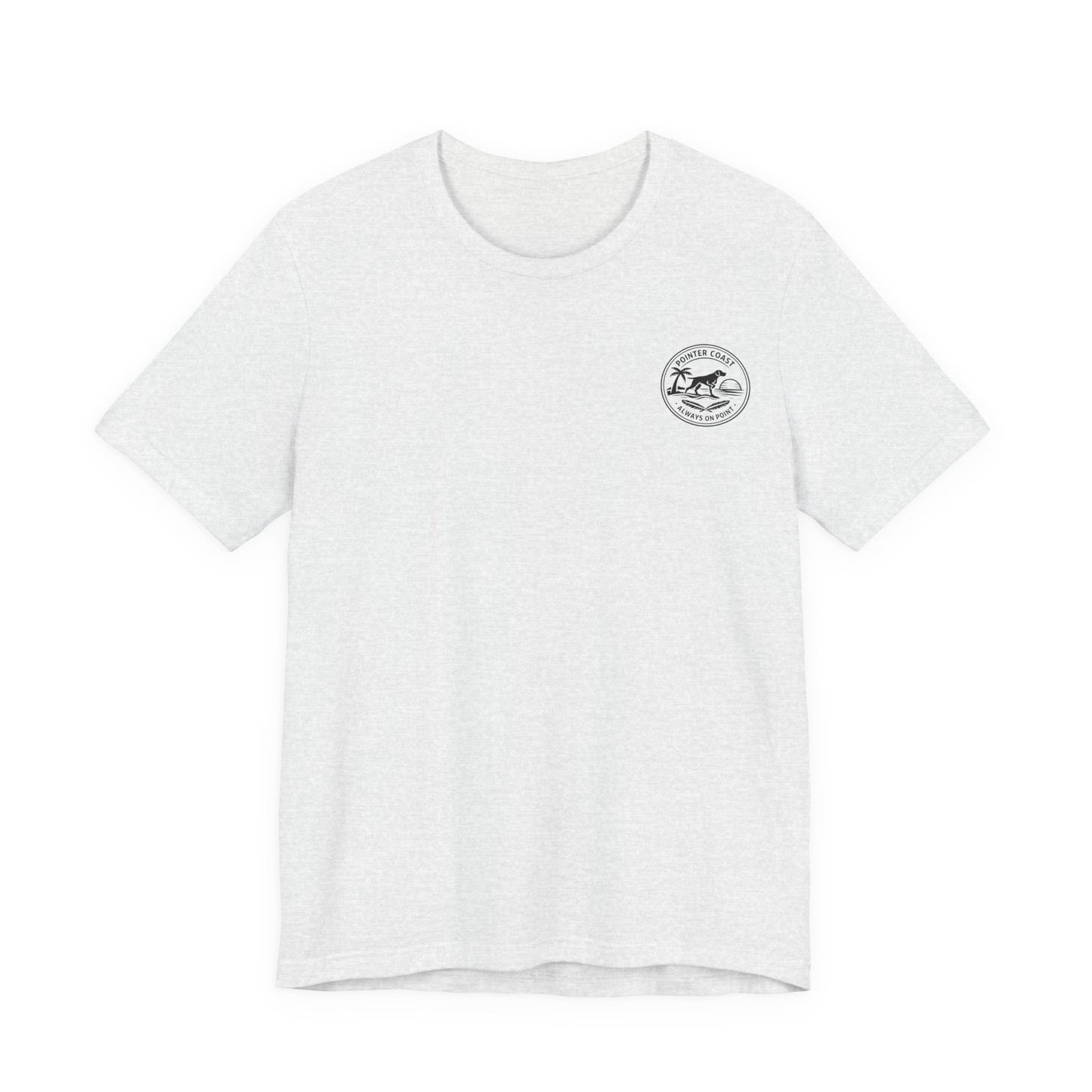 Born to Roam Pointer Coast Dog Shirt, Bella Canvas 3001, Beach Graphic Tee, Coastal Pet Lover Gift