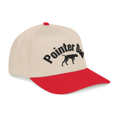 Pointer Dad Hat – Adjustable Dog Lover Cap with Pointer Silhouette
