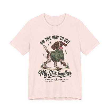 Funny Pointer Dog Graphic T Shirt, Bella Canvas 3001, Adult Humor, Dog Lover Gift