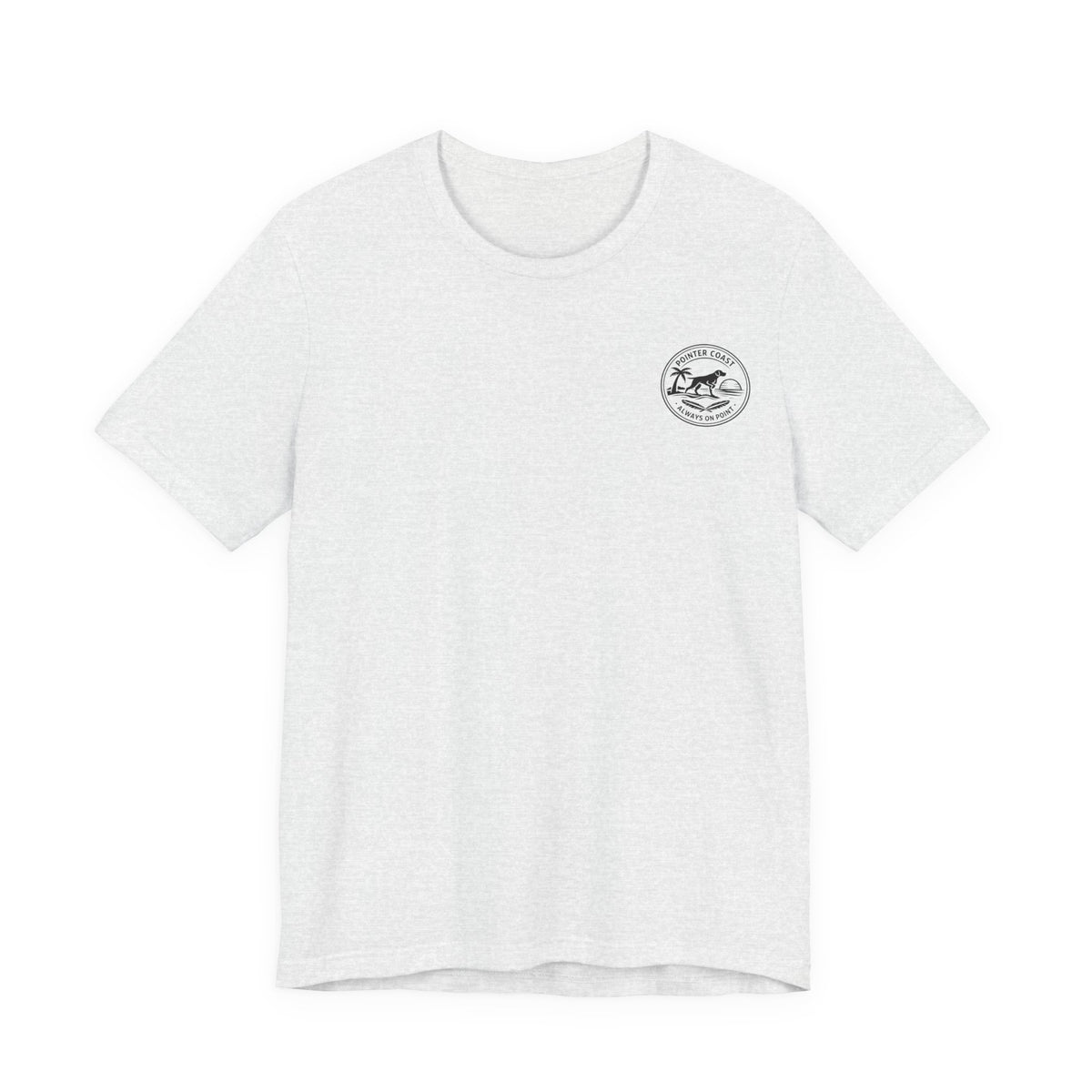 Pointer Dad Retro Beach Dog T Shirt, Bella Canvas 3001, Coastal Graphic Tee, Father's Day Gift