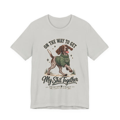 Funny Pointer Dog Graphic T Shirt, Bella Canvas 3001, Adult Humor, Dog Lover Gift