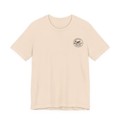 Let’s Go Pointers Tropical Dog T-Shirt, Bella Canvas 3001, Coastal Graphic Tee, Unisex Gift