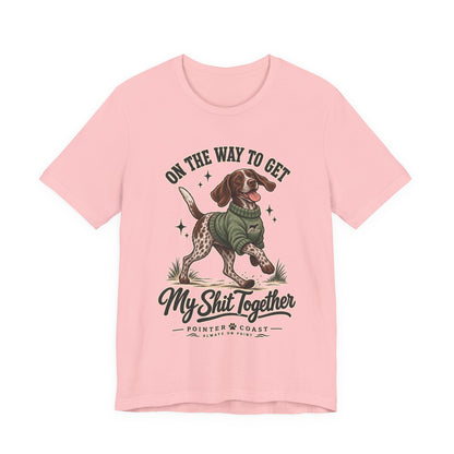 Funny Pointer Dog Graphic T Shirt, Bella Canvas 3001, Adult Humor, Dog Lover Gift