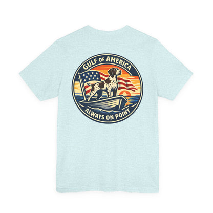 Pointer Coast | Gulf of America | Patriotic Boat GSP Tee – Always On Point