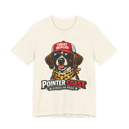 Treat Dealer Pointer Font – Cool German Shorthaired Pointer Graphic for Apparel