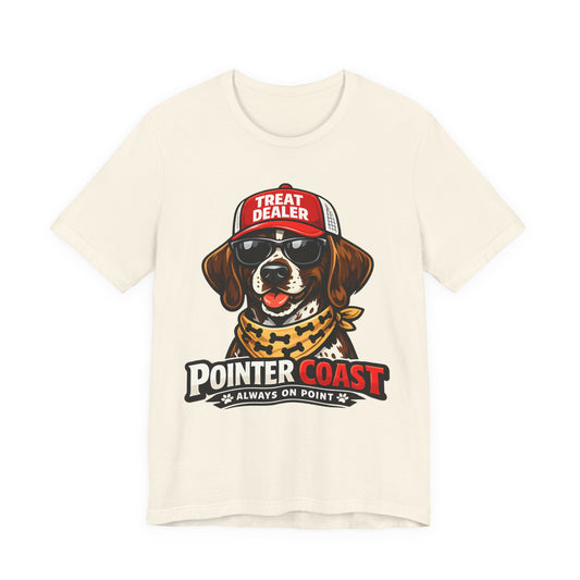 Treat Dealer Pointer Font – Cool German Shorthaired Pointer Graphic for Apparel