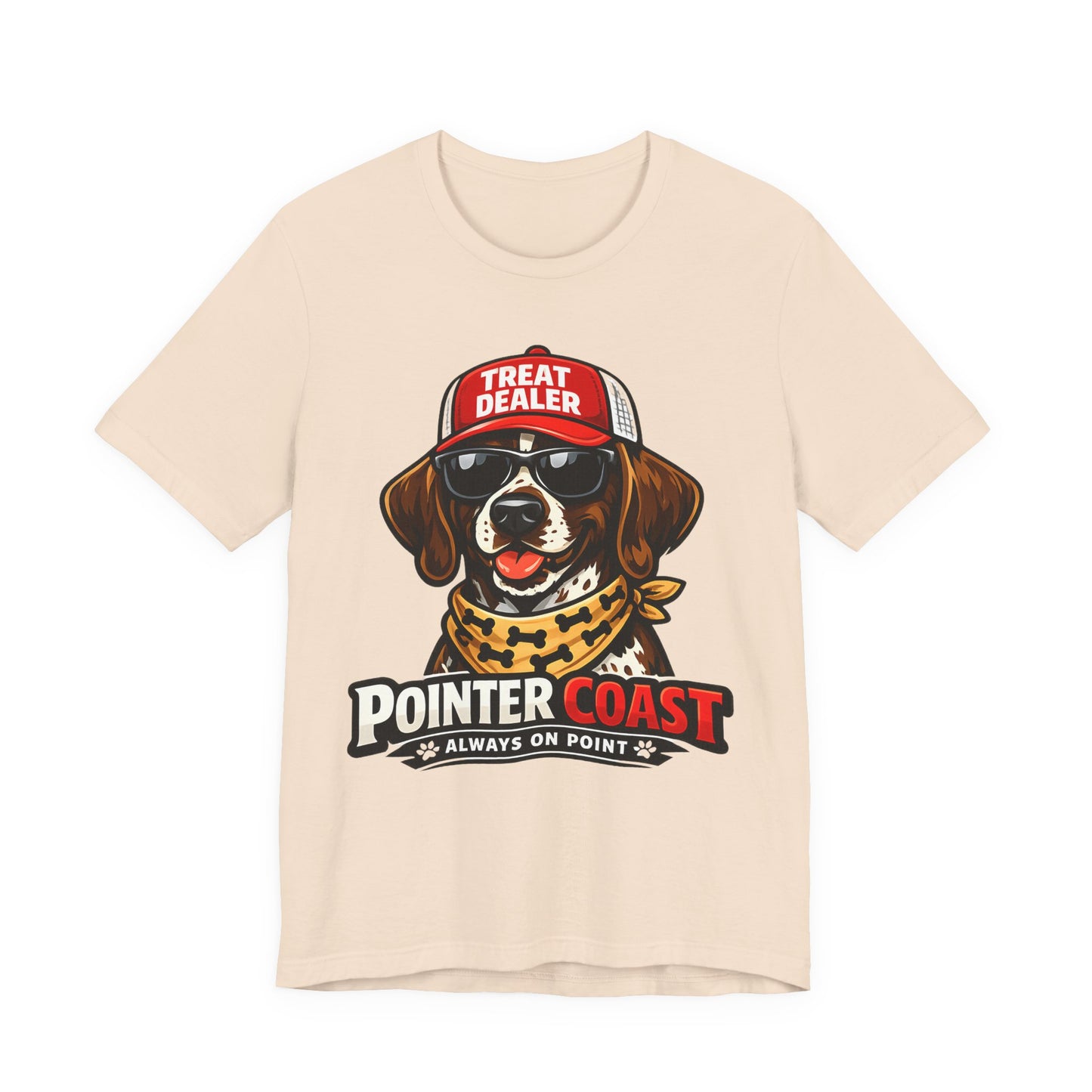 Treat Dealer Pointer Font – Cool German Shorthaired Pointer Graphic for Apparel