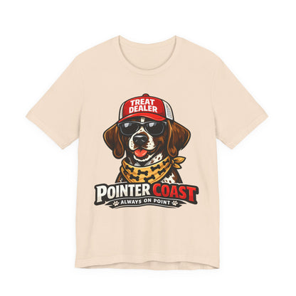 Treat Dealer Pointer Font – Cool German Shorthaired Pointer Graphic for Apparel