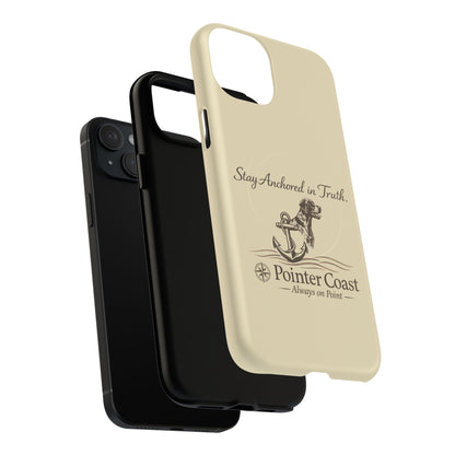 Pointer Coast | Stay Anchored in Truth | Nautical GSP – Always On Point | Tough Magnetic Case
