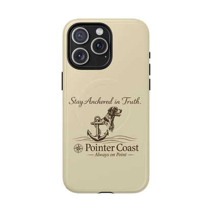 Pointer Coast | Stay Anchored in Truth | Nautical GSP – Always On Point | Tough Magnetic Case