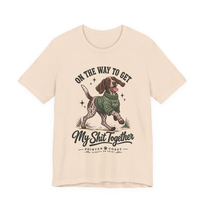 Funny Pointer Dog Graphic T Shirt, Bella Canvas 3001, Adult Humor, Dog Lover Gift
