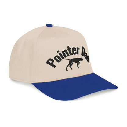 Pointer Dad Hat – Adjustable Dog Lover Cap with Pointer Silhouette