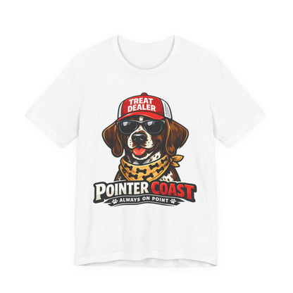 Treat Dealer Pointer Font – Cool German Shorthaired Pointer Graphic for Apparel