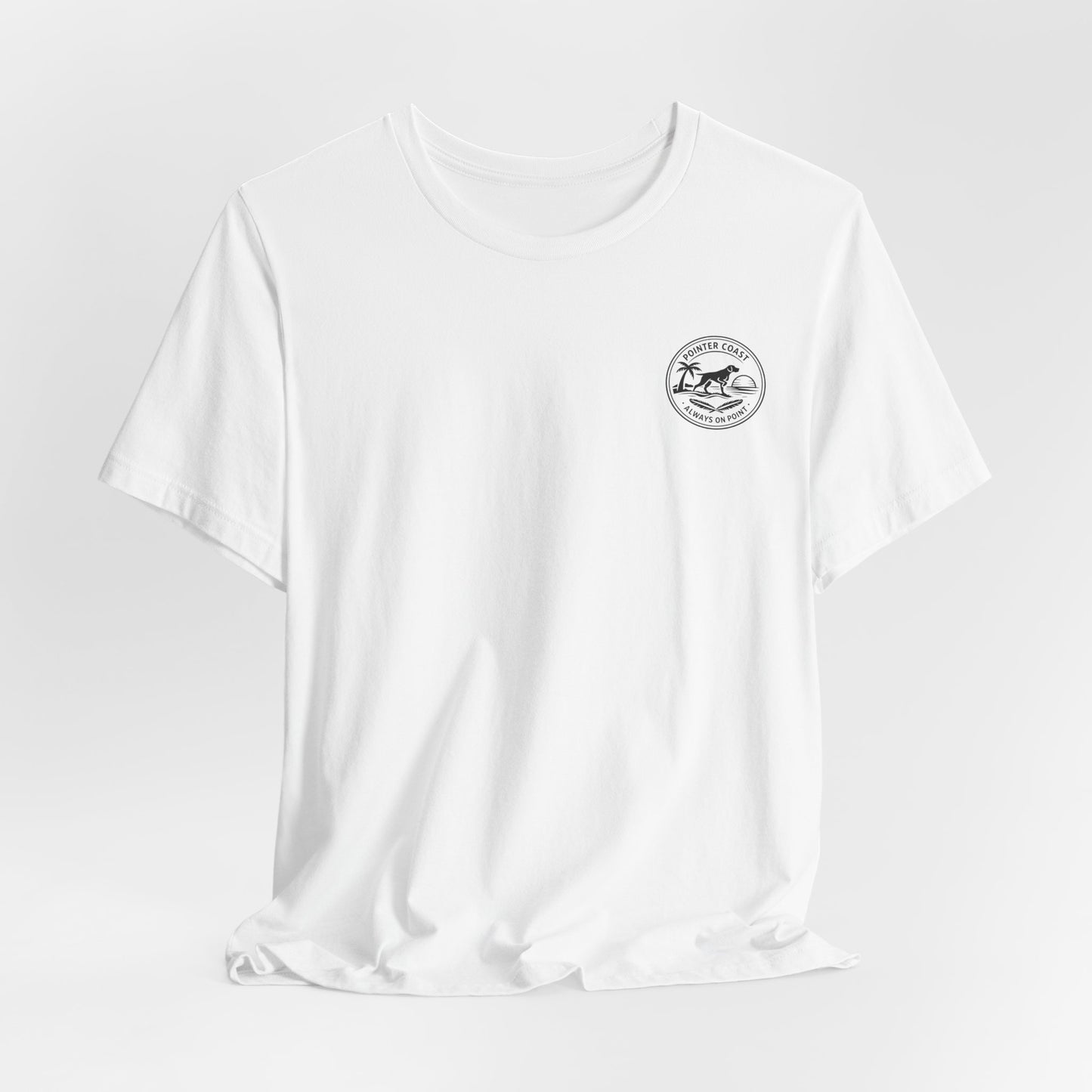 Pointer Coast – Always On Point | Gulf of America | Retro Beach Graphic T-Shirt