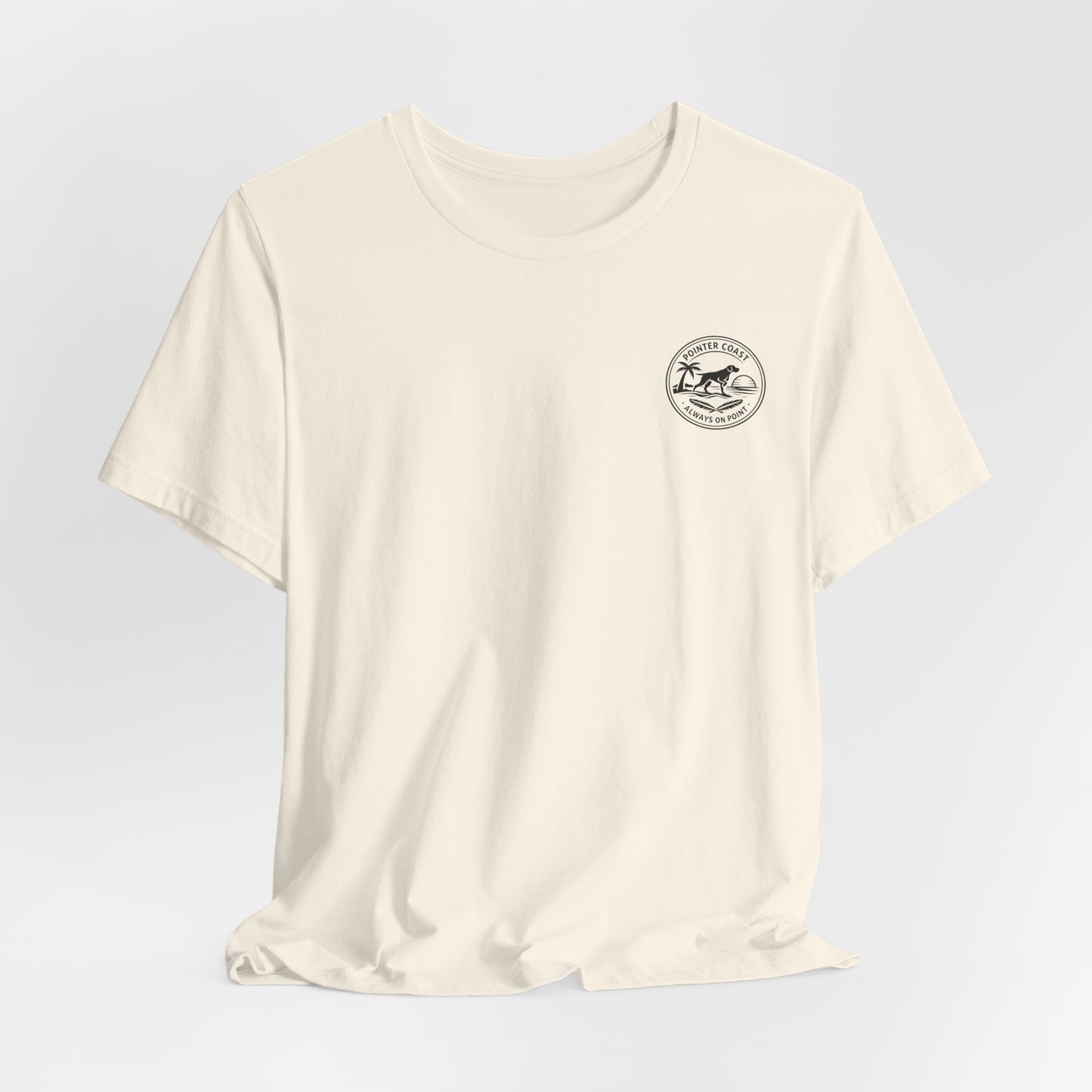 Pointer Coast – Always On Point | Gulf of America | Retro Beach Graphic T-Shirt