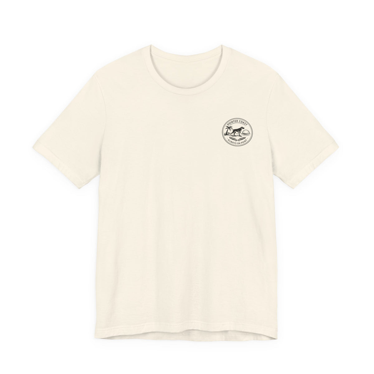 Pointer Country Lake America T Shirt, Hunting Dog Tee, Outdoorsman Gift, Scenic Back Print