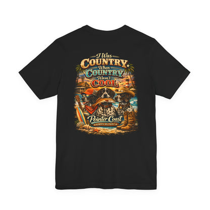 Pointer Coast | Country When Country Wasn’t Cool | Coastal Cowboy GSP Tee – Always On Point