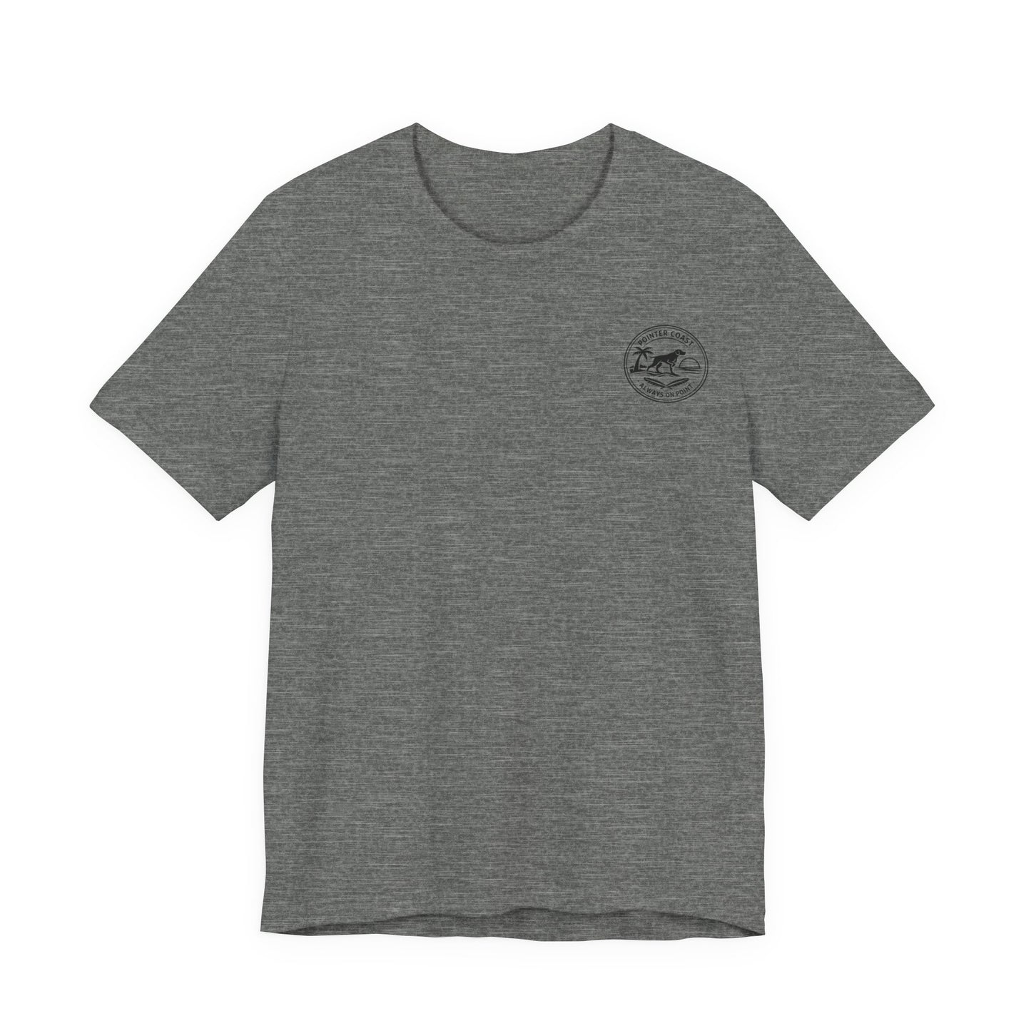 Born to Roam Pointer Coast Dog Shirt, Bella Canvas 3001, Beach Graphic Tee, Coastal Pet Lover Gift