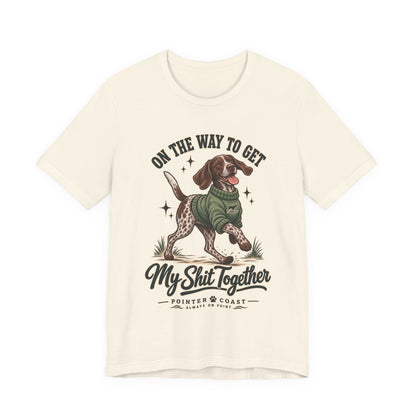 Funny Pointer Dog Graphic T Shirt, Bella Canvas 3001, Adult Humor, Dog Lover Gift