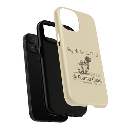 Pointer Coast | Stay Anchored in Truth | Nautical GSP – Always On Point | Tough Magnetic Case