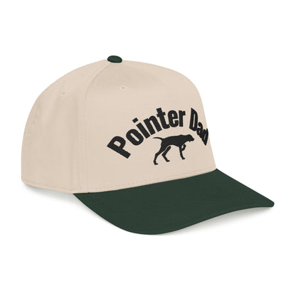 Pointer Dad Hat – Adjustable Dog Lover Cap with Pointer Silhouette